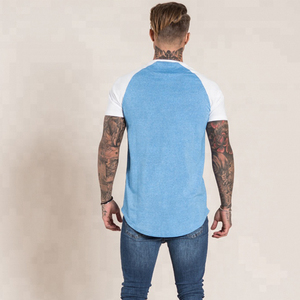 High Quality Comfortable 100% Cotton Eco-friendly Breathable T-shirts For Men / Fashion T-shirts For Men / Premium Solid Color - Product Image 2