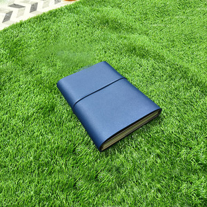 Customizable Premium Tanned Blue Cow <b>Leather</b> A5 <b>Diary</b> Cover High Quality Genuine <b>Leather</b> Journal Notebook Planner Essentials - Product Image 3