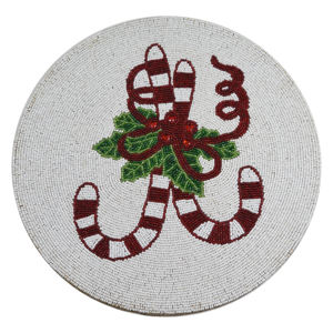 Set de table coloré de Noël avec perles, pour la décoration de la maison, la table à manger, les fêtes et les mariages - Product Image 2