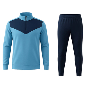 Ensemble de survêtement de football pour homme, ensemble de survêtement d'entraînement pour jeunes, uniforme de football personnalisé, survêtement unisexe personnalisé, survêtement d'entraînement avec logo personnalisé - Product Image 1