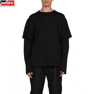 เสื้อยืดสองชั้นสำหรับทุกวัน ผ้าระบายอากาศน้ำหนักเบา สวมใส่สบาย มีสไตล์สำหรับผู้ชายและผู้หญิง ใส่ได้ทุกวัน ตามเทรนด์ - Product Image 1