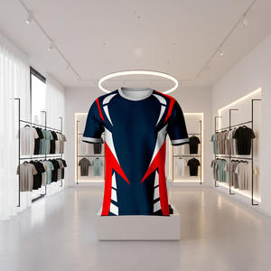 Camiseta de Poliéster para Sublimación, Cuello Redondo, Manga Corta, Ajuste Cómodo para Impresión, Negocios y Promoción - Product Image 2