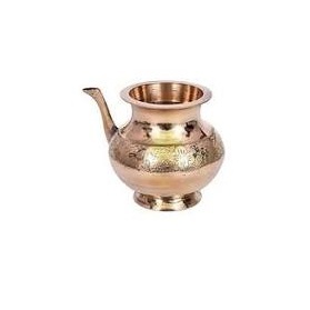 KALASH Pooja Lota, Kalash indien en cuivre fait main, Kalash Lota pour la fête de Puja - Product Image 4