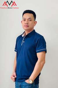 เสื้อเชิ้ตทำงานลำลองสำหรับผู้ชาย FMF |   ผ้า TC แขนสั้น |   ผ้าฝ้ายผสมที่ระบายอากาศได้ดีพร้อมปกเสื้อแบบตัดกัน - Product Image 2