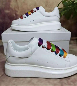 Zapatos de Diseño Casual de Cuero con Suela Gruesa Tipo Muffin, Unisex, Color Blanco, de Invierno, de la Marca NWK INDUSTRY, de Alta Calidad, en Oferta, Personalizables - Product Image 5