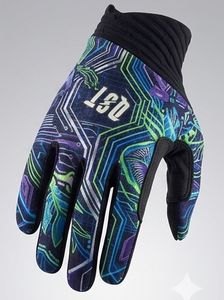 Gants de cyclisme d'hiver à doigts complets en polyester polyamide légers et respirants, design moto, sublimation, pour l'extérieur, vente en gros - Product Image 2