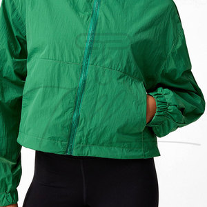 Chaquetas Cortavientos Elegantes para Mujer, Diseño Personalizado, de la Mejor Calidad, Ropa Personalizada de Nuevo Diseño, Chaqueta Cortavientos de Moda - Product Image 5