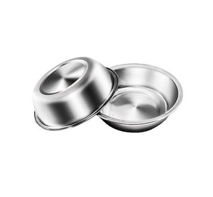 Bol pour chien en acier inoxydable avec matériau épais, bol pour animaux de compagnie durable pour la maison, les voyages, le camping et l'alimentation en extérieur - Product Image 1
