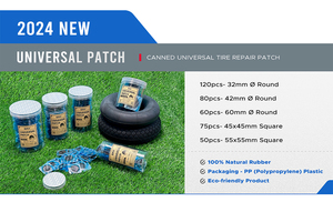 Parche Universal de Caucho Natural para Neumáticos de 42 mm para Reparación de Neumáticos de Coche, Bicicleta y Camioneta Ligera - Product Image 4