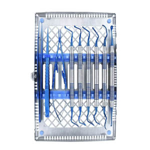 Kits de Microcirugía Oral Manuales de Acero Inoxidable, Casete con Certificación CE, Reutilizables, Ligeros y Ecológicos para Cirugía Dental - Product Image 2