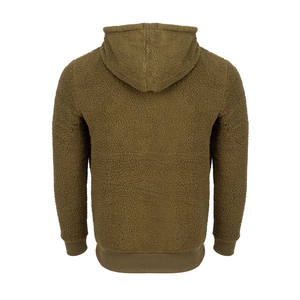 Suéter con Capucha para Hombre, 100% Algodón, Invierno, OEM, Personalizado, Bordado, Impermeable, Cortavientos, Forro Polar - Product Image 2