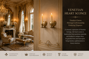 Grand European Venetian Baroque Luxury Wall <b>Sconce</b> Ornate Decorative Wall <b>Light</b> with Elaborate Mirror Detailing, Premium Brass F - Product Image 6