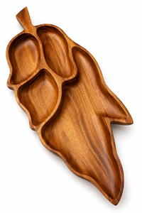 Plateau de service rectangulaire en bois d'acacia, fait main, écologique, durable, couleur naturelle, idéal pour les fêtes, la maison, les hôtels et les restaurants - Product Image 6