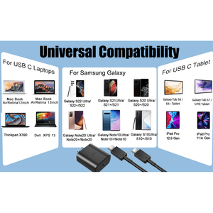 45W USB-C Super veloce caricatore da parete con 10FT cavo compatibile con per Samsung per Galaxy S20 S21 S22 S23 - Product Image 6