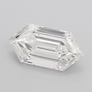 Diamant cultivé en laboratoire de 3,08 carats, taille hexagonale, couleur F, clarté VS1, certifié IGI, diamant CVD non monté pour la fabrication de bijoux (bagues, boucles d'oreilles) - Product Image 2