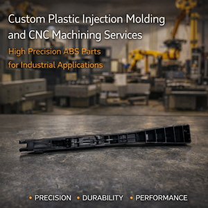 บริการฉีดขึ้นรูปพลาสติกแบบกำหนดเอง บริการเครื่องจักรซีเอ็นซี ชิ้นส่วน ABS ความแม่นยำสูง สำหรับงานอุตสาหกรรม รับผลิตตามแบบ OEM TW สีตามสั่ง - Product Image 3