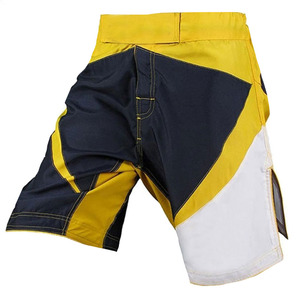 Pantalones Cortos de Kick Boxing Personalizados con Sublimación 100% Poliéster, Crea tus Propios Pantalones Cortos de Muay Thai Negros para Hombre y Mujer - Product Image 1