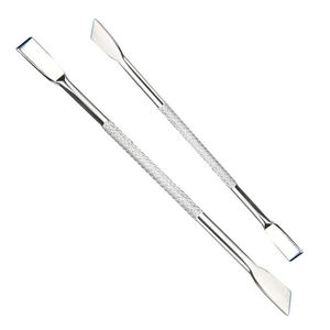 KAAMIR INSTRUMENTS KI--140 Precio de Fábrica Empujador de Cutículas Cuadrado Compacto Profesional para el Cuidado de las Uñas de Acero Inoxidable de Doble Uso - Product Image 1