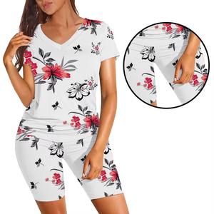 Ensemble débardeur et short élégant deux pièces pour l'été, idéal pour la gym, le yoga, l'été et les tenues décontractées au quotidien - Product Image 2