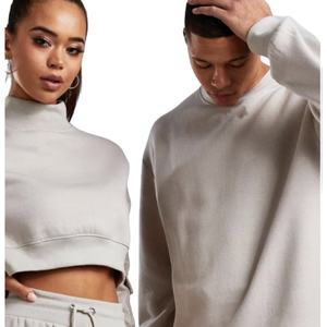 Ensemble survêtement coupe-vent à capuche grande taille avec doublure polaire délavée, 100 % coton respirant et séchage rapide, pour hommes et femmes - Product Image 5