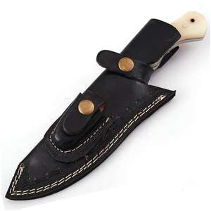 Cuchillo de Caza de Acero de Damasco Forjado a Mano Personalizado 2022, el Mejor Cuchillo de Supervivencia para Campamento y Actividades al Aire Libre, Regalo para Amantes de la Vida Salvaje - Product Image 5