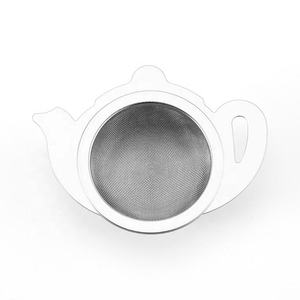 Vintage brass tea strainer with decorative carved handle and matching bowl fine mesh loose leaf tea <b>filter</b> reusable traditional - Product Image 4