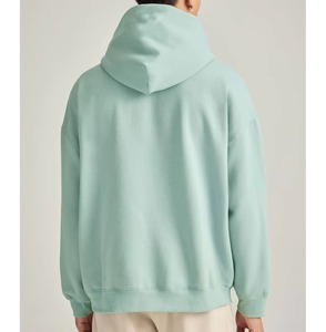 เสื้อฮู้ดดี้ปักลายสำหรับผู้ชายรุ่นใหม่ล่าสุด ผ้าเทอร์รี่คอตตอน 100% ทรงหลวม ราคาส่งถูก - Product Image 4