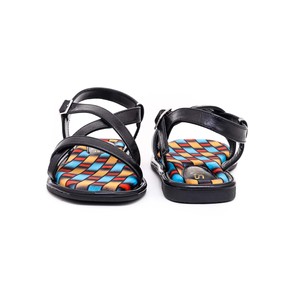 Sandale formelle noire pour dames - Product Image 2