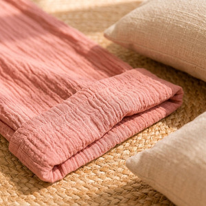 Women Casual Loungewear Cotton Gauze Pajamas Set Eco Friendly Breathable Women Sleep <b>Clothes</b> Summer - Product Image 4
