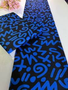 Tela de algodón con estampado de cera Africana Premium de Freetown, Material lujoso para vestidos elegantes, ropa tradicional y decoración del hogar - Product Image 2