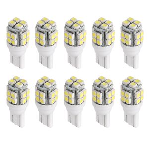 10 Pezzi Lampadine LED T10 12V con Base a Cuneo per Illuminazione Interna Auto, Plafoniera, Luce Targa, Bagagliaio e Laterale - Product Image 1