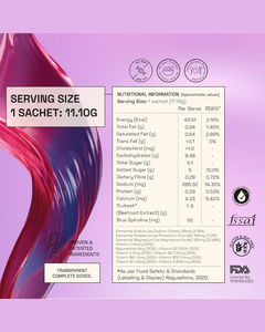 TRUBEET Hydro Hype Poudre d'hydratation naturelle saveur prune de Java avec racine de betterave pour l'énergie et le soutien quotidien à la forme physique - Product Image 2