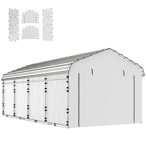 Replacement <b>Side</b> Wall Panel for Carports and Garages - Product Image 1