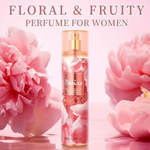 Spray Corpo Profumato Floreale da 237 ml per Donne, Fragranza Rinfrescante per Uso Quotidiano e Celebrazioni, Lunga Durata, Ideale come Regalo - Product Image 5