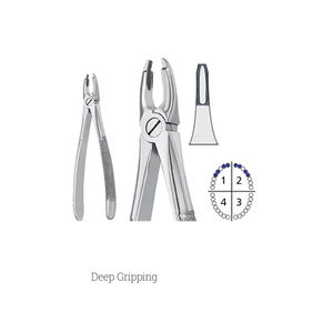 Pinzas de Extracción Manuales de Acero Inoxidable de Alta Calidad Profesional para Incisivos Superiores y Caninos, Instrumento Quirúrgico Dental de Dentavex - Product Image 2