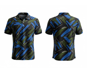 Dye Sublimation Polo Shirt for Sports and Casual Wear Manufacturer Supplier Durable Stitching for Men Women Youth Quick-Dry - Product Image 4