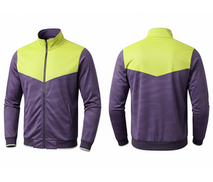 Chaqueta de Sublimación Personalizada al por Mayor, Ropa Deportiva para Correr y Hacer Ejercicio, Cálida, Transpirable y de Secado Rápido |   Tallas Hombre Mujer Juvenil - Product Image 1