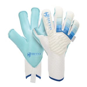 Guantes de Portero Personalizados con Palma Delantera de 4mm de Latex Alemán, Dorso de Silicona Inyectada, Corte Híbrido, Protección para Dedos y Pulgares, Goma T-Tab - Product Image 6