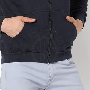 Sweats à capuche zippés légers et confortables, en matière agréable pour les tenues décontractées en extérieur - Product Image 6