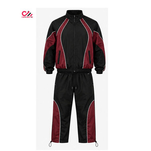 Conjunto Corto de Chaqueta Cortavientos Personalizado para Hombre, Conjunto de Pantalones Cortos de Nailon para Hombre, CARE MASTER - Product Image 3