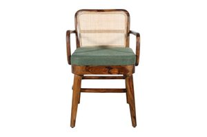 Chaise artisanale élégante en bois massif, faite à la main, pour salon, salle à manger, mobilier rustique classique pour la maison - Product Image 2