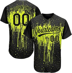 Custom Sublimated <b>Baseball</b> Jersey Men's 100% Polyester Black Red Short Sleeve Team Uniform - Product Image 3