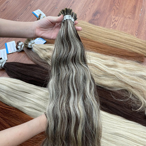 Extensiones de Cabello Humano Natural Ondulado con Punta I, Muchos Colores de Moda, 12-34 Pulgadas, 100% Cabello Humano Vietnamita, Proveedor Líder - Product Image 5
