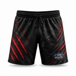 Pantalones Cortos de Fútbol de Alta Calidad, Poliéster Premium con Estructura de Panal, Transpirables, que Absorben la Humedad, de Secado Rápido, Elásticos en Cuatro Direcciones, Cómodos para Deporte - Product Image 1