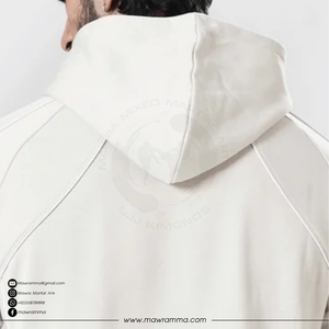 Survêtement unisexe décontracté d'hiver à capuche, logo imprimé de haute qualité, strass, tissu molletonné 100% coton épais, service OEM - Product Image 6