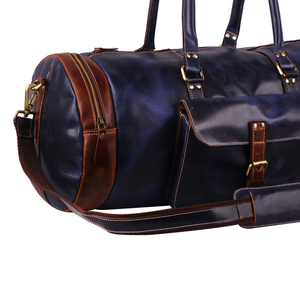 Bolsas de Viaje de Cuero de Primera Calidad al por Mayor, Bolsas de Lona de Cuero en Blanco de Alta Calidad, Impermeables y de Lujo con Forro de Poliéster - Product Image 6