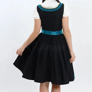 Vestido Dirndl Bávaro de Inspiración Vintage, Disfraz Alemán para el Oktoberfest para Mujer - Product Image 4