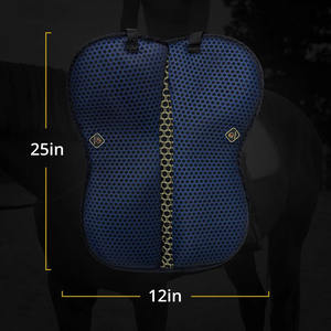 Nouveau saut à cheval de luxe équitation tapis de selle anglais - Product Image 3