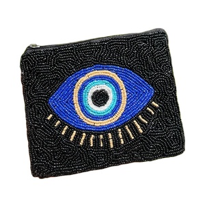 High Quality Statement <b>Seed</b> Beaded Embroidery Beach Coin Pouch Beautiful Fancy Trendy Cute Luxury Stylish Latest From India - Product Image 5