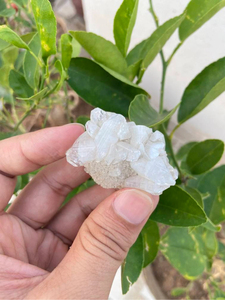 Mini Clear Quartz <b>Crystal</b> <b>Cluster</b> | Natural Quartz Mineral Specimen | Collector Display Stone | Raw <b>Crystal</b> <b>Cluster</b> - Product Image 3